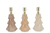 JAZZ COZY SAND CANDLE HOLDER X-MAS TREE ASS 10X20CM