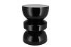 SEPHORA WILD BLACK STOOL / SIDE TABLE 32X32X45CM