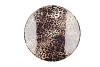 SEPHORA WILD LEOPARD STOOL / SIDE TABLE 32X32X45CM
