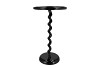 SEPHORA WILD BLACK SIDE TABLE 35X35X62CM