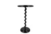 SEPHORA WILD BLACK SIDE TABLE 30X30X49CM