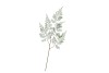 SILK FERN FOREST GREEN SNOWY 106CM