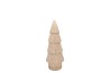 PORTO PINE TREE ANTIQUE GOLD 10X10X20CM NM