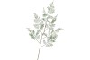 SILK FERN FOREST GREEN SNOWY 137CM