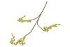 SILK BERRY BRANCH YELLOW 87CM