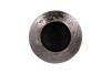 NOAH WILD BLACK VASE BALL IRON 25X25X22CM