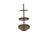 STORAGE SHELF SWIRL SCOTTISH GREEN 45X45X100CM