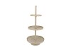 STORAGE SHELF SWIRL COZY SAND 45X45X100CM