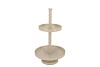 STORAGE SHELF SWIRL COZY SAND 35X35X62CM