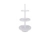 STORAGE SHELF SWIRL NORDIC WHITE 45X45X100CM