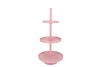 STORAGE SHELF SWIRL JOLLY LIGHT PINK 45X45X100CM
