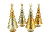 GLAM MAJESTIC GREEN MIX XMAS TREE IRON ASS 16X16X40CM
