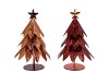 GLAM SCOTTISH BROWN MIX TREE IRON ASS 14X14X18CM