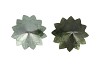 GLAM NORDIC SILVER GREEN MIX TREE IRON ASS 14X14X18CM