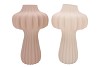 LUXX COZY SAND VASE LANTERN ASS 25X25X40CM