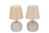 LUCE COSY SAND GLASS GLOBE LED ASS 11X11X20CM