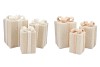 SPARKLE GIFTBOX COZY SAND TEDDY LED S/3 15X25/20X35/25X42CM