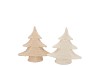SPARKLE X-MAS TREE COZY SAND LED ASS 30X30CM