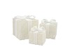 SPARKLE GIFTBOX COZY GOLD LED S/3 10X11/13X13/15X17CM