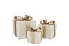 SPARKLE GIFTBOX COZY GOLD LED S/3 10X11/13X13/15X17CM