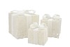 SPARKLE GIFTBOX COZY GOLD LED S/3 15X18/20X23/25X28CM