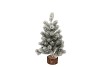 SNOWFLAKE NORDIC GREEN TREE 30CM