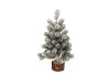 SNOWFLAKE NORDIC GREEN TREE 45CM