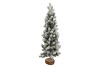 SNOWFLAKE NORDIC GREEN TREE 85CM