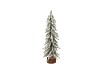 SNOWFLAKE NORDIC GREEN TREE 37CM