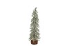 SNOWFLAKE NORDIC GREEN TREE SLIM 37CM