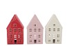 JOLIE JOLLY PINK HOUSE T-LIGHT ASS 10X8X19CM