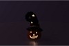 JOLIE SCOTTISH ORANGE PUMPKIN HAT LED LIGHT 9X8X14CM