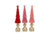 FABY JOLLY PINK XMAS TREE ASS 6X6X30CM
