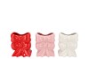 FABY JOLLY PINK VASE BOW WIDE ASS 14X12X16CM NM