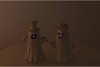 JOLIE JOLLY WHITE GHOST LED LIGHT 16X10X24CM NM