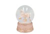 GLOWY JOLLY PINK BIG SNOWGLOBE 12X12X18CM