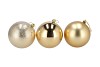 DECO UNBREAKABLE GOLD BALL 100MM NM