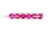 DECO UNBREAKABLE FUCHSIA BALL SET 6 70MM