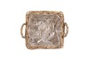 RATTAN KUBOO POT SQUARE 25X15CM