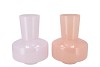 BEAU DUTCH PINK VASE ASS 20X20X26CM
