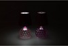 LUCE JOLLY PINK GLASS GLOBE LED ASS 11X11X20CM