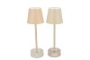 LUCE COSY SAND GLASS ON FOOT LED ASS 11X11X33CM