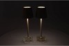 LUCE COSY SAND GLASS ON FOOT LED ASS 11X11X33CM