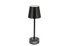 LUCE WILD BLACK GLASS ON FOOT LED 11X11X33CM