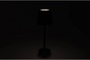 LUCE WILD BLACK GLASS ON FOOT LED 11X11X33CM