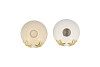 SMILEY COZY SAND CANDLE H 7X6CM NM