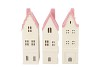 JOLIE COZY SAND HOUSE T-LIGHT ASS. 8X7X26CM NM