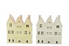 JOLIE COZY SAND HOUSE T-LIGHT ASS. 8X7X26CM