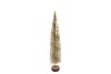 SPARKLE TWIST NORDIC SAND SNOW TREE 35X8CM