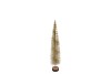 SPARKLE TWIST NORDIC SAND SNOW TREE 56X12CM NM